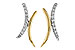 F301-86795: EARRINGS .15 TW