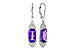 F301-86814: EARR 3.20 TW AMETHYST 3.36 TGW