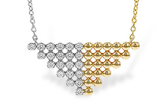 F301-87723: NECKLACE .37 TW (18")