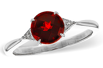 F301-88568: LDS RG 1.46 GARNET 1.48 TGW (7MM RD)