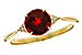 F301-88568: LDS RG 1.46 GARNET 1.48 TGW (7MM RD)