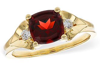 F301-88577: LDS RG 1.66 GARNET 1.75 TGW (7MM GAR)