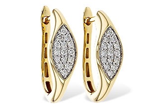 F301-89459: EARRINGS .25 TW