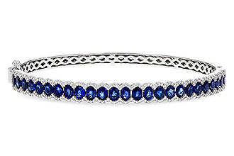 F301-89468: BANGLE 5.09 TW SAPPHIRE 5.65 TGW