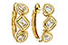 F301-89532: EARRINGS .42 TW FANCY CUT DIAS