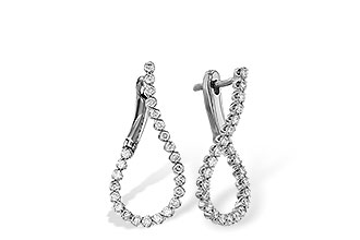 F302-73141: EARRINGS .50 TW