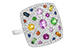 G027-32268: LDS DIA & COLOR RG .38 DIA 1.37 TGW
