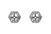G027-35832: EARRING JACKETS .08 TW (FOR 0.50-1.00 CT TW STUDS)