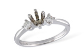 G032-75832: LDS SEMI DIA RING .14 TW