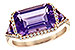 G217-28586: LDS RG 3.48 TW AMETHYST 3.70 TGW (12x8MM)