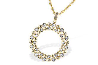 G217-32195: NECKLACE .12 TW