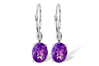 G217-35823: EARR 2.85 TW AMETHYST 2.90 TGW (9x7MM AMY)