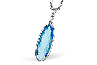 G300-03150: NECK 1.90 BLUE TOPAZ 1.93 TGW