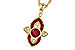 G300-03168: NECK .63 TW RUBY .70 TGW