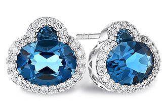 G300-06759: EARR 2.60 TW LONDON BLUE TOPAZ 2.81 TGW