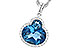 G300-06804: NECK 2.86 LONDON BLUE TOPAZ 3.00 TGW (10X8 OVAL)