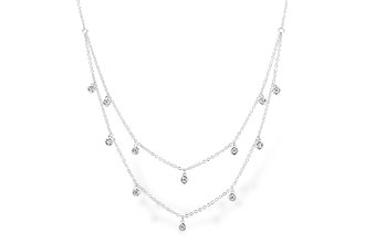 G300-92259: NECKLACE .22 TW (18 INCHES)