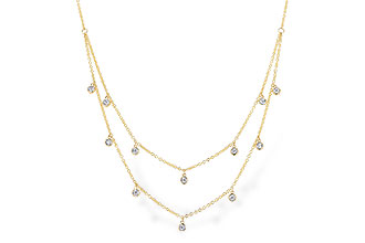 G300-92259: NECKLACE .22 TW (18 INCHES)