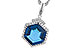 G300-94968: NECK 3.94 TW LONDON BLUE TOPAZ 4.12 TGW