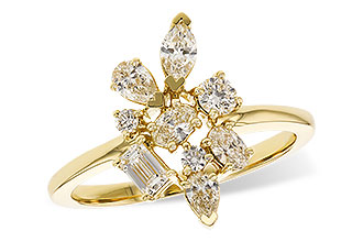 G300-98632: LDS DIA RG .75 TW FANCY CUT DIAMONDS