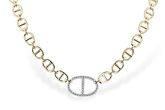 G300-99486: NECKLACE .65 TW (17")