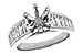 G300-99532: LDS SEMI DIA RG 1.22 TW BAGUETTES