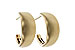 G301-84032: GOLD EARRINGS (20MM)