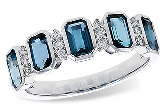 G301-84941: LDS RG 1.46 TW LONDON BLUE TOPAZ 1.58 TGW