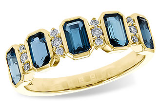 G301-84941: LDS RG 1.46 TW LONDON BLUE TOPAZ 1.58 TGW