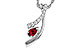G301-87641: NECKLACE .21 RUBY .38 TGW (5x3 RUBY)