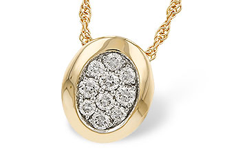 G301-88559: NECKLACE .25 TW