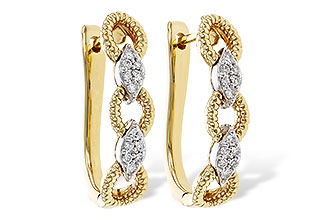 G301-89459: EARRINGS .20 TW