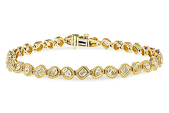 G301-89523: BRACELET 2.15 TW FANCY CUT DIAMONDS