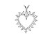 H033-66813: HEART PENDANT .45 TW