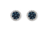 H214-59477: EARR .45 BLUE DIA .70 TW