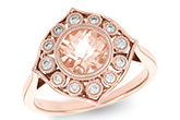 H215-49477: LDS RG .90 MORGANITE 1.05 TW