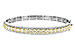 H216-39486: BANGLE 4.20 YELLOW DIAS 5.63 TW