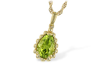 H216-40441: NECKLACE 1.30 CT PERIDOT