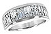 H216-44941: LDS WED RG .74 BAG 1.00 TW