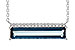 H217-33141: NECK 2.70 LONDON BLUE TOPAZ 2.80 TGW