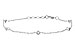 H300-07650: BRACELET .15 TW (7.25")