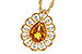 H300-94077: NECK .62 CITRINE .75 TGW