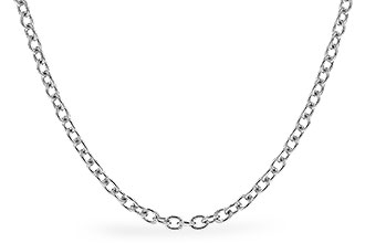 H300-97668: CABLE CHAIN (1.3MM, 14KT, 18IN, LOBSTER CLASP)