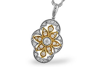 H300-97713: NECKLACE .33 TW