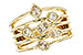 H300-98632: LDS DIA RG .50 TW FANCY CUT DIAMONDS