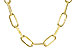 H301-82186: PAPERCLIP LG (16IN, 4.0MM, 14KT, LOBSTER CLASP)