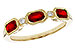 H301-84041: LDS WED RG .72 RUBY .77 TGW (4x3MM RUBY)