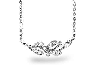 H301-84913: NECKLACE .32 TW (18")