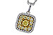 H301-85868: NECK .23 FANCY YELLOW DIAMONDS .65 TW