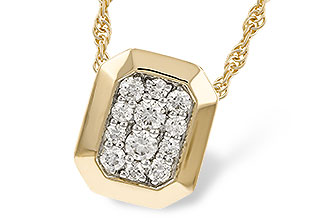 H301-88559: NECKLACE .25 TW